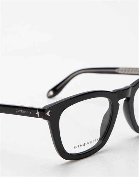 GIVENCHY GV 0007 Keyhole Round Optical Frame Clear 